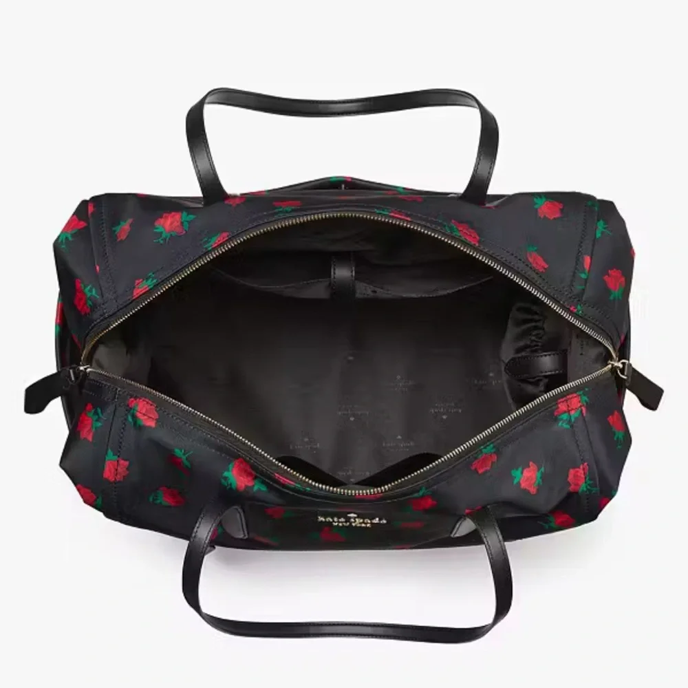 Kate Spade Chelsea Rose Toss Printed Weekender - Picture 2 of 11